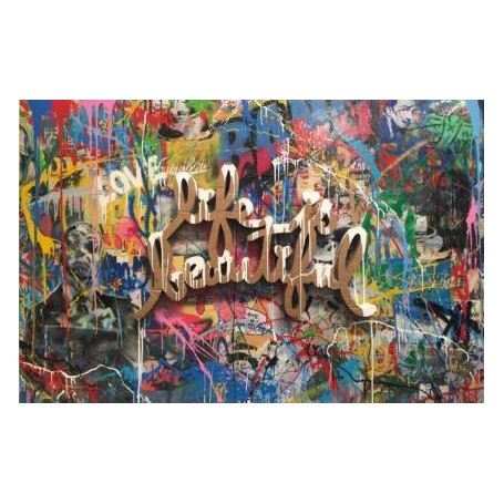 Inspiring Words Graffiti Art Canvas Paintings on the Wall Art Posters and Prints Street Art Modern Pictures Home Decor Cuadros
