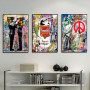 Abstract Figure Wall Picture Graffiti Magic Cube Street Art Canvas Print Painting Modern Living Room Home Decoration Poster