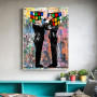Abstract Figure Wall Picture Graffiti Magic Cube Street Art Canvas Print Painting Modern Living Room Home Decoration Poster