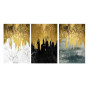 Modern Golden Fashion Luxury Canvas Paintings on the Wall Art Posters and Prints Modern Pop Art Abstract