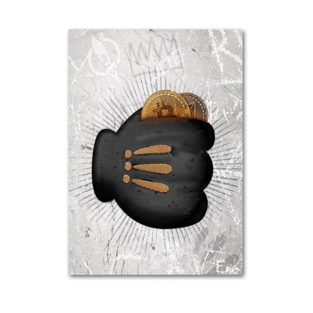 Modern Motivational Posters Print Pictures Hold Money Canvas Painting Living Room Dedroom Wall Art Home Decor Mural Unframed