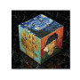 Funny Cube Canvas Painting Wall Art Famous Painting Artist Van Gogh Da Vinci Posters Prints