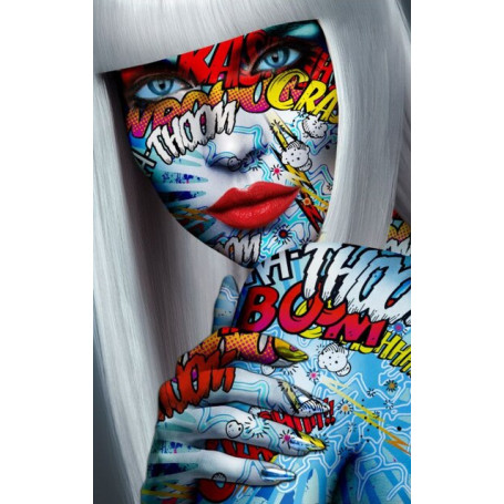 Graffiti Art of Girls Canvas Paintings on the Wall Art Posters And Prints Abstract Street Art Picture For Living Room Wall Decor