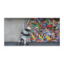 Modern Creative Bansky Graffiti Colorful Street Art Poster and Prints Canvas Wall Painting for Living Room Decoration Cuadros