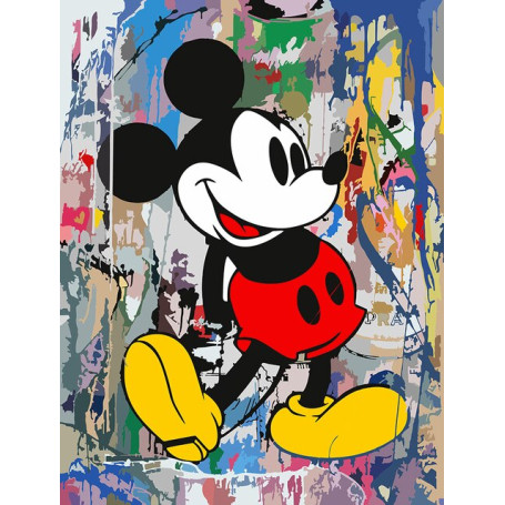 Mickey Mouse Donald Duck Poster Fashion Disney Art Canvas Prints Cartoon Pictures Wall Art Painting Posters