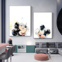 Watercolor Mickey Mouse Cartoon Canvas Paintings Minnie Mouse Poster and Prints Wall Art Picture