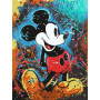 Walt Disney Mickey Mouse Oil Painting By Numbers Acrylic Handprint Poster Wall Art Cartoon