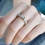 Fashion Eternity Jewelry 5A Zircon stone 10KT Engagement Wedding Band Ring
