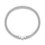 925 Silver European Simple Knitted Mesh Bracelets For Women Fashion Chain Luxury Wrist Jewelry Wedding Gift B124