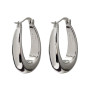 925 Sterling Silver Vintage Oval Earrings For Women Trendy Earring Jewelry Prevent Allergy Party Accessories Gift