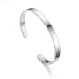Luxury Fashion Stainless Steel Cuff Bracelet for Men Couples Matching Charm Bracelet Jewelry Gift Mens Jewellery Pulsera Hombre