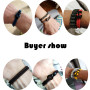 Fashion Rope Bracelet Men Double Layer Outdoor Camping Braclet Homme Accessories Survival Paracord Braslet Gift For Him