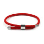 VOQ Hot Selling Lucky Red String Transit Bracelets for Men and Women Couples Adjustable Bracelet Hand Knitted Jewelry Gift