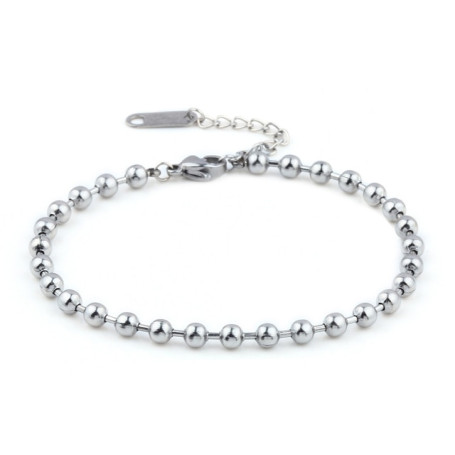 Stainless Steel Bracelet Women Bead Bracelet For Women Men Jewelry Couple Bracelet Charm Bracelet Jewelry Accessory Gift