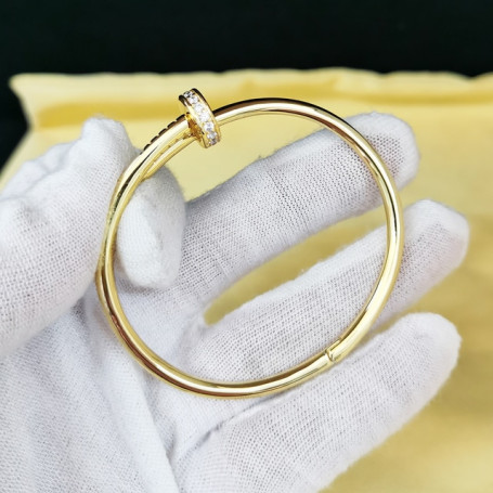 Trend Nail Bracelet For Women Luxury Classic V Gold Fashion Bracelets For Men Business Party Dating Jewelry