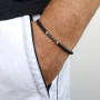 Men Bracelet Simple Round Stone Beaded Charm Bracelets & Bangles For Men Jewelry Gift Pulsera Hombre