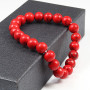 6MM 8MM 10MM Natural Stone Red Stone Prayer Beaded Bracelet Rosary Meditation Bracelets Men Women Yoga Jewelry Gift Pulsera