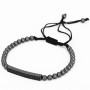 New 3Pc/Sets Micro Pave CZ 8mm Disco Ball & Bar Charms Bracelets Sets 6mm Matte Beads Stone Bracelet Men Women Jewelry bileklik