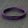 Hiphop Double Layer Rope Bracelet Unisex Lucky Red Braclet Outdoor Camping Accessories Armbanden Best Friend Jewelry Pulseira