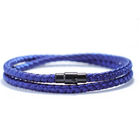 Hiphop Double Layer Rope Bracelet Unisex Lucky Red Braclet Outdoor Camping Accessories Armbanden Best Friend Jewelry Pulseira