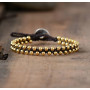 Womens Gold Plated Beads String Braided Bracelets Wholesale Bohemia Friendship Bracelet Jewellery