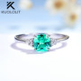 Tanzanite Gemstone Ring for Women Girls Solid 925 Sterling Silver Jewelry Wedding Engagement Christmas Gifts