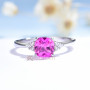 Tanzanite Gemstone Ring for Women Girls Solid 925 Sterling Silver Jewelry Wedding Engagement Christmas Gifts