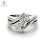 1.2 Carat Moissanite Diamond Vintage Women Engagement Jewelry 925 Sterling Silver Female Wedding Rings