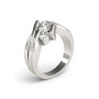 1.2 Carat Moissanite Diamond Vintage Women Engagement Jewelry 925 Sterling Silver Female Wedding Rings