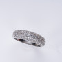 Silver 925 Ring With AAA Zircon Gemstones Fashion Jewelry For Women Wedding Engagement Party Gift Sizes 6-10