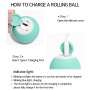 New Smart Dog Toys Auto Rolling Ball Electric Toys For Small Dogs