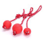 Dog Training Interactive Bite-resistant Rubber Ball With Rope Solid Elastic Ball Teddy Big Dog Horse Dog Molar Toy Ball Pet Toy
