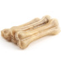 Leather Cowhide Bone Molar Teeth Clean Stick Dog Chews Toys Puppy