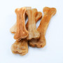 Leather Cowhide Bone Molar Teeth Clean Stick Dog Chews Toys Puppy