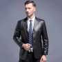 Genuine Casual Leather Men's Jackets Solid Clothes Soft Motorcycle Outerwear  Masculine's M-3Xl