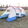 Ultralarge 5/10 Person Double-layer One Hall Two Bedroom 4 Season Camping Tent Party Tent Family Tenta Large Gazebo