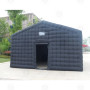 Air Ship Custom Inflatable Disco Light Nightclub Tent Black Party Cube Bar Tent Inflatable Night Club Tent With Fog Machine