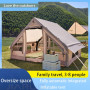 Tent Outdoor Camping Fully Automatic Inflation Equipment Roof Tent Waterproof Automobile Family Travel Party Fishing Sun Shelter