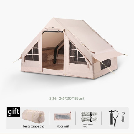 Tent Outdoor Camping Fully Automatic Inflation Equipment Roof Tent Waterproof Automobile Family Travel Party Fishing Sun Shelter