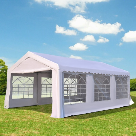 Party tent 600x400x280cm wedding reception tent white marquee Galvanized steel tube