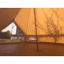 Glamping Holiday 4 season waterproof canvas fabric bell tent for family's camping