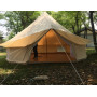 Outdoor camping 5m cotton canvas bell tent