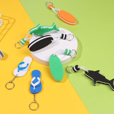 Sea Yachting Accessories Sailing Fishing Keyring Pool Parts Water Floating Keychain Key Pendant