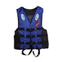 Adult Life Jacket Lifesaving Swimming Boating Sailing Vest + Whistle Blue EPE Material