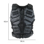 Tactical Vest Military Combat Bulletproof Vest Tactical Hunting Vest Army Adjustable Armor Outdoor CS Training Vest Airsoft
