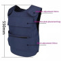 Military Nylon Tactical Vest Combat  Hard Self-Defense Bullet-proof Outdoor Security Equipment (bulletproof Vest Only)