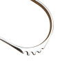Stainless Steel Spur With Three Teeth Band Horse Riding Equipment