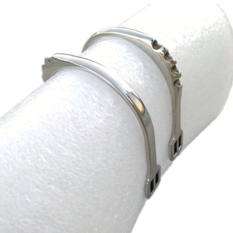 Stainless Steel Spur With Three Teeth Band Horse Riding Equipment