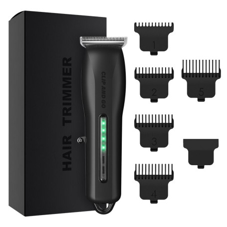 Electric Hair Clipper Trimmer Adjustable Cordless Rechargeable
