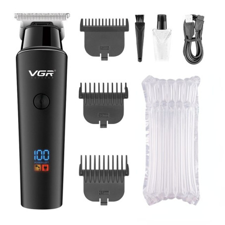 Professional Electric Trimmers Cordless Hair Clipper Rechargeable LED Display V 937